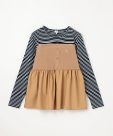 組曲 KIDS 【150-160㎝】ビスチェドッキング Tシャツ