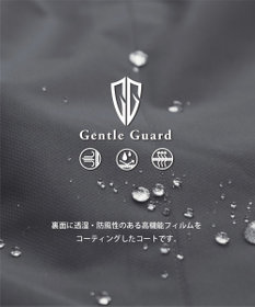 GOTAIRIKU 【シーンレスに対応】ブライトシャンブレーミリタリーパーカ コート