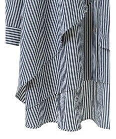 earth music&ecology アシンメトリーティアードチュニック