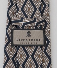 GOTAIRIKU GOTAIRIKU別注【日本製】シルク ネクタイ_ダイヤ柄