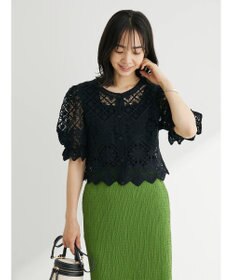 Green Parks ・ＳＵＧＡＲ　ＳＰＯＯＮ　２ｗａｙクロシェカーディガン