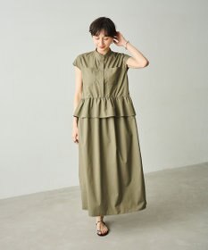 #Newans 【洗える】ラウンドフリルワンピース