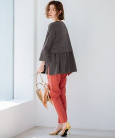 23区 【SLOW/好評につき新色追加】エフォートレス デザインTシャツ