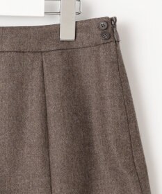 J.PRESS LADIES 【洗える】フラノハンドウォッシュ マーメイド スカート