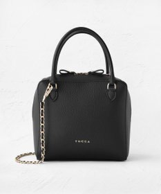 TOCCA ECLAT CARRE LEATHERBAG レザーバッグ ブラック系