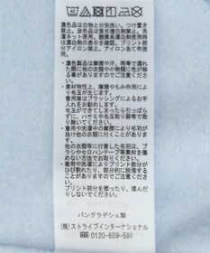 Green Parks 裏起毛配色ステッチロゴチュニック