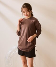 OP／FILA 【Ocean Pacific】ドロストデザインラッシュガード