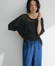 Green Parks ・ＥＬＥＮＣＡＲＥ　ＤＵＥ　シャーリングシアーニット