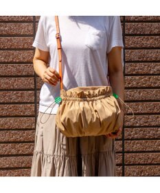 tsumori chisato CARRY ギャザー ショルダーバッグ