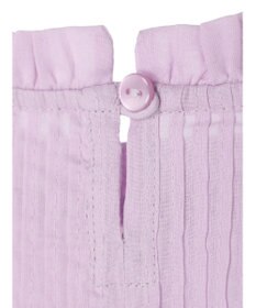 earth music&ecology コットンボイルフリルブラウス