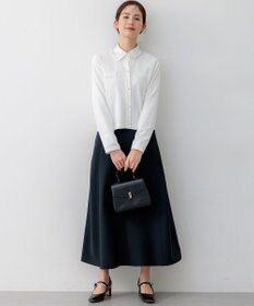 組曲 S エアリーシャーティング オーバーシャツ