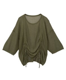 Green Parks ・ＥＬＥＮＣＡＲＥ　ＤＵＥ　シャーリングシアーニット