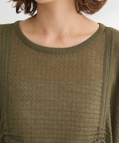 Green Parks ・ＥＬＥＮＣＡＲＥ　ＤＵＥ　シャーリングシアーニット