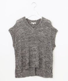 自由区 S ファンシーラメスラリット ニット