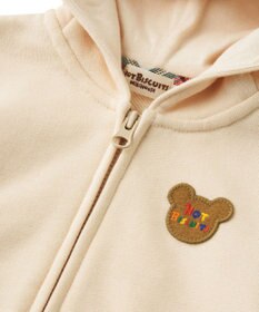 MIKI HOUSE HOT BISCUITS 【80-120cm】 顔ドンパーカー