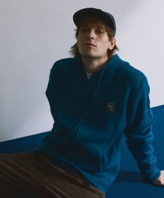 OP／FILA 【ocean pacific】ニットジップパーカー