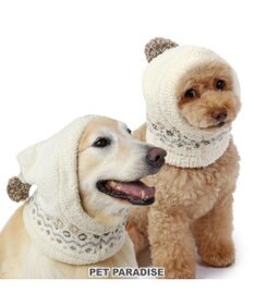 PET PARADISE ペットパラダイス ニット帽子《ノルディック柄》小型犬