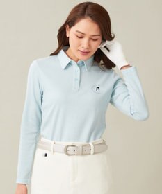 23区GOLF 【WOMEN】【吸湿発熱】グランサーモカノコ 裏起毛シャツ
