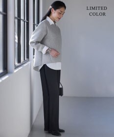 ICB L 【WEB限定カラーあり】ソフトダンボール スリットテール プルオーバー