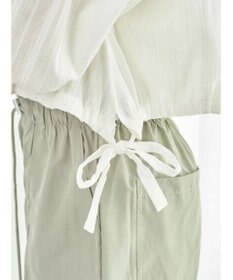 earth music&ecology ＳＥＴ２点ドビーショートブラウス＋キャミワンピース