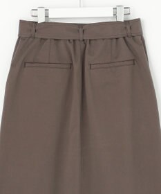 自由区 S 【カタログ掲載】ブラッシュドコットンサテンナロー スカート