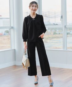 Tiaclasse 【ダブルクロス】ワイドパンツ