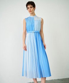 GRACE CONTINENTAL ストライププリントワンピース