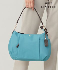 J.PRESS LADIES 【新色登場！・WEB限定カラーあり・2way】ナイロン ショルダー バッグ 【WEB限定】ターコイズブルー系