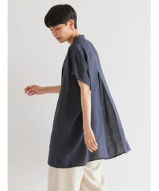 AMERICAN HOLIC ブザムフレンチスリーブバックオープンチュニック