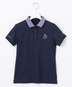 23区GOLF 【WOMEN】ハニカムライト鹿子 半そでポロシャツ