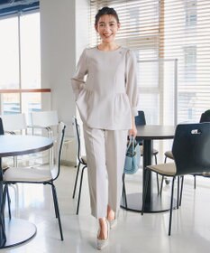 Tiaclasse 【ダブルクロス】ワイドパンツ