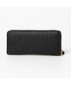 UNBILLION ペルケ perche / レザーメッシュ・ジャバラカード長財布