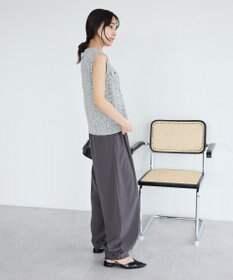 CRAFT STANDARD BOUTIQUE フリンジノースリーブニットプルオーバー