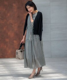 23区 【洗える】ヴィスコースストレッチ ドルマンスリーブ カーディガン