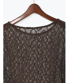 Te chichi パッチワークレースクルーネックTOPS《2025Autumn catalog vol.2 item》