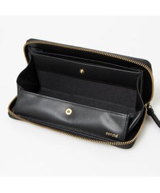 UNBILLION ペルケ perche / レザーメッシュ・ジャバラカード長財布