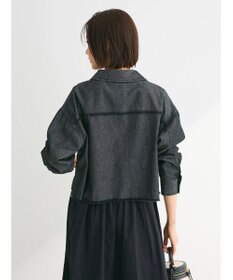 Green Parks ・ＳＵＧＡＲ　ＳＰＯＯＮ　クロップドデニムシャツ