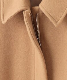 組曲 ショートビーバー ステンカラー コート