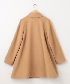 組曲 L ショートビーバー ステンカラー コート
