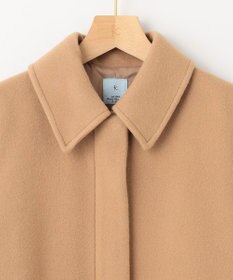 組曲 ショートビーバー ステンカラー コート