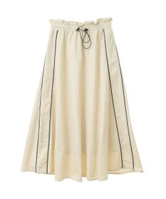 Green Parks ナイロンラインフレアスカート