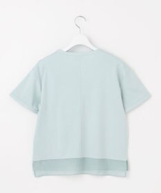 J.PRESS LADIES 【WEB限定カラーあり・洗える】コットンスムース シアーデザイン カットソー