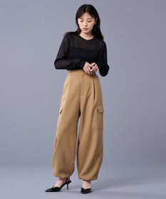 uncrave 【防シワ・洗濯機洗い可】ドライタッチツイル カーゴ パンツ（uncrave STANDARD）