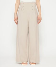 uncrave 【撥水・洗濯機洗い可】プルーフ ダブルクロス ワイド パンツ（uncrave WHITE）