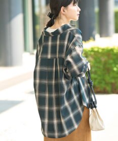 AMERICAN HOLIC イージーケアチェックシャツ【360°着こなしシャツ】