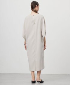 ICB L 【UVケア・接触冷感・速乾・防シワ・洗える】FluidBackSatinドルマンスリーブワンピース