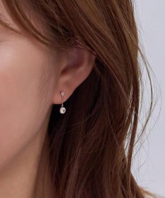 Phoebe  【 K10 】ティアーズビジューピアス　ローズゴールド