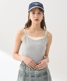 earth music&ecology レイヤードキャミソール