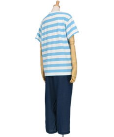 WACOAL PEANUTS パジャマ 4分袖 長ズボン 綿100%(本体) スヌーピー レディース FDT165 /ワコール