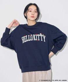 ANY 【ハローキティ×ANY】ロゴスウェット